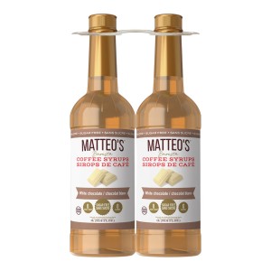 White Chocolate Flavoured Coffee Syrup